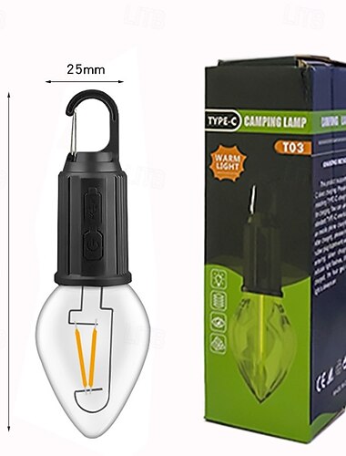 1 buc 1 W Lumini și felinare ale căii Multifuncțional Alb Cald 5 V 1 LED-uri de margele