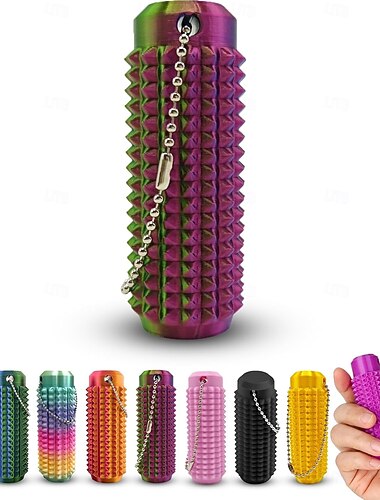 3D-tulostettu pikku ouchies kipustimulaattori fidget avaimenperä, ahdistuksen lievitys kipustimulaattori kuoppainen fidget kipustimulaattori fidget lelut uutuuslahjat ystäville