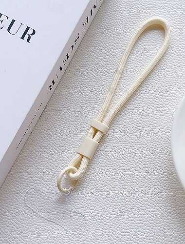 dragonne pour téléphone avec clip détachable – jolie lanière courte pour étui de téléphone