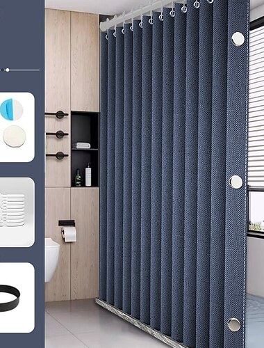 ستارة دش مكونة من قولون مغناطيسي قابلة للطي