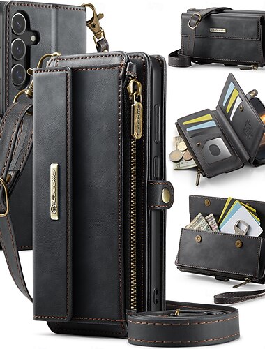 電話 ケース 用途 サムスンのギャラクシー S22 S21ウルトラプラス S20 A16 A55 5G A15 A14 A54 A53 A13 ウォレットカードケース ストラップ付き キックスタンド 耐衝撃 TPU PUレザー