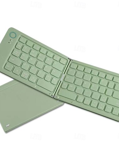 Erittäin ohut langaton taittuva minikokoinen taskunäppäimistö puhelimelle, Androidille, Windowsille, iOS:lle