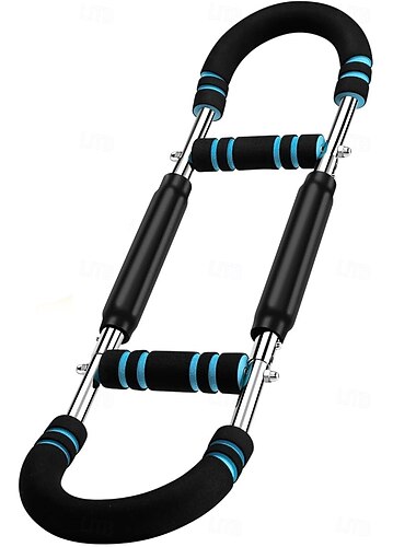 Twister Arm Exerciser, Adjustable Spring Workout Bar, Forearm Triceps Chest Enhanced Exercise Strengthener,Portable Home Fitness Equipment