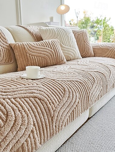 μοντέρνο γεωμετρικό κάλυμμα καναπέ για κατοικίδια, μαλακό βελούδινο αντιολισθητικό προστατευτικό καναπέ για σκύλους, φιλικό προς τα κατοικίδια