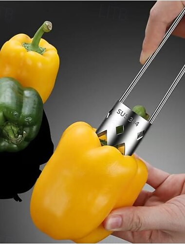 Multifunksjonell kjernefjerner for frukt og grønnsaker med 304 rustfritt stål for kjøkken, eple- og pæreutjerner, hullmaskin for fjerning av fruktkjerner og frø