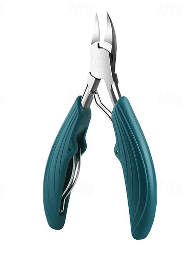 Zehennagelknipser, Cutter, Werkzeug für eingewachsene Zehennägel, professioneller Entferner für dicke Nägel, abgestorbene Haut und Schmutz, superscharfes Nagelwerkzeug mit gebogener Klinge