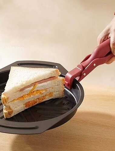 2 st mångsidig skållningsfri skålhållare för kök, halkfria tång för tallrikar, värmebeständig diskklämma för att lyfta varma tallrikar, skålar, köksredskap