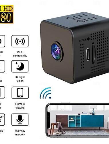 Sortie d'usine X1pro Caméra IP Caméra pour animaux de compagnie Moniteurs Bébé 1080P 4K PTZ Mini Boîte Sans Fil Détection de mouvement Accès à distance Vision nocturne Intérieur Soutien