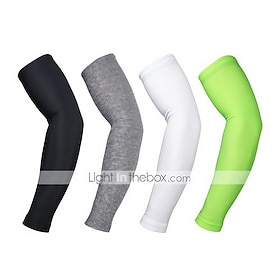 Arsuxeo UPF 50 UV Sun Protection Arm Sleeves For Men  Women Cycling Sleeves Sun SleevesCompression Cooling Sleeve Solid Color Lightweight B