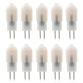 10pcs 3W LED Bi-pin Lights Bulbs 300lm G4 12LED Beads SMD 2835 Dimmable Landscape 30W Halogen Bulb Replacement Warm Cold White 360 Degree B