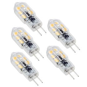 5pcs G4 3W 200-300 Lm LED Bi-pin Lights LED Light Bulb 2835SMD Warm White Cold White Natural White DC 12V