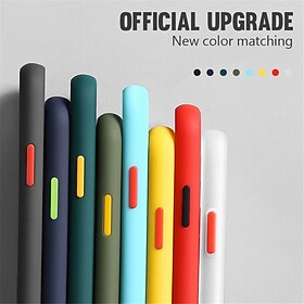 téléphone Coque Pour iPhone 15 Pro Max Plus iPhone 14 13 12 11 Pro Max Mini SE X XR XS Max 8 7 Plus Coque Arriere Coque Anti-Chocs Translucide Mat Givré Antich