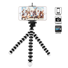 Octopus Camera Tripod Flexible Cell Phone Holder Stand Selfie Stick With Phone Holder For Smartphone/Camera/Action Camera/DSLR