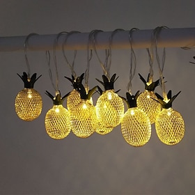 ElegantWeddingReceptionParty 3M 20LEDs  Pineapple LED String Lights Creative USB Plug-in Fairy Lights  Wedding Garden Party Family Party Room Valentine's Da