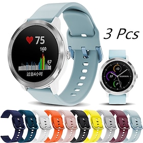 3 pakke Klokkerem til Garmin MARQ Descent G1 Forerunner 55 245 645 Music Fenix 7S Sapphire Solar / 6S Pro / 5S Plus Fenix 7 Sapphire Solar / 6 Pro / 5 Plus Sil