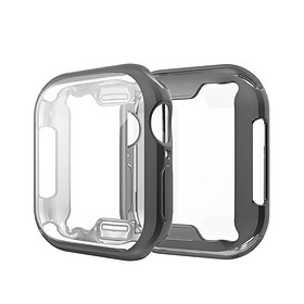 360 Slim Watch Cover for Apple Watch Case 6 SE 5 4 3 2 1 42MM 38MM 44MM 40MM Soft Clear TPU Screen Protector for iWatch