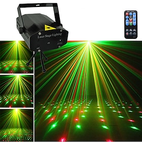 Mini-Farb-Stroboskop-Projektor Sternhimmel Laserlicht Musik Für Zuhause Par Weihnachten Party Disco Bühne Blitzlicht Blitzlichter