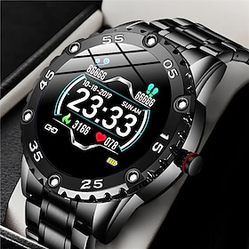 LIGE LG0153 Smartwatch 1.3 Zoll Smartwatch Fitnessuhr Bluetooth Schrittzähler AktivitätenTracker Schlaf-Tracker Kompatibel Mit Android IOS