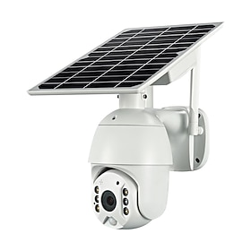 HD 4G WIFI Solar Powered Rotating Security Surveillance Camera Outdoor Wireless PTZ Camera VESAFE Q3