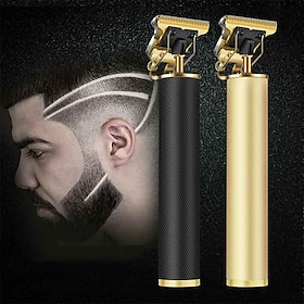 elektrisk hårtrimmer trådløs barbermaskin skjeggtrimmer elektrisk barbermaskin for menn 0mm menn barberhårklipper for menn