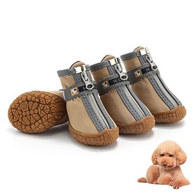 2021 nuove scarpe per cani scarpe per animali domestici teddy vip scarpe da combattimento francesi per cani di piccola taglia impermeabili e traspiranti resist