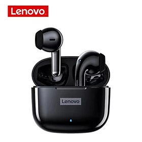 Lenovo LP40 Écouteurs Sans Fil TWS Casques Oreillette Bluetooth Bluetooth 5.1 Conception Ergonomique Stéréo Basses Profondes Pour Apple Sam