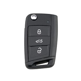 Vervanging Keyless Entry Afstandsbediening Sleutelhanger Clicker Zender 3 Knop Voor Skoda Octavia Volkswagen Golf Mk 7 Seat Leon Fabia Arona
