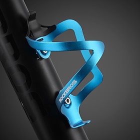 ROCKBROS Bike Bike Water Bottle Cage Portable Cycling Lightweight Easy to Install For Cycling Bicycle Road Bike Mountain Bike MTB Recreatio