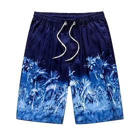 Per uomo Boardshorts Costume da bagno Costume da Bagno Stampato Coulisse con tasche Asciugatura Rapida Leggero Pantaloncini da Surf costume da bagno S