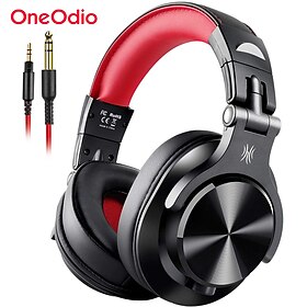Oneodio A71 Wired Over Ear Headphone With Mic Studio DJ Headphones Professional Monitor Recording Mixing Headset For Gaming