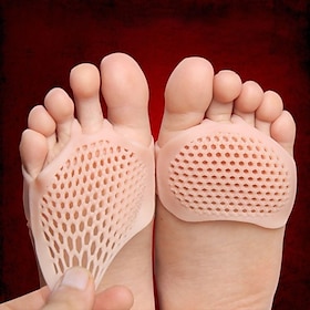 Breathable Gel Forefoot Pads for Pain Relief