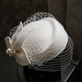 Retro Vintage 1950er Fascinator-Hut Kate Middleton Kostüm Damen Maskerade Party / Abend Junggesellinnenabschiedsparty Erwachsene Hut
