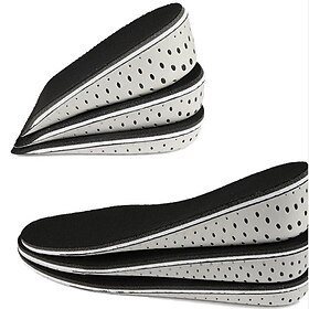 Adjustable Height Increase Insoles  Invisible Heel Lift Inserts for Men and Women, Breathable Shock-Absorbing Pads for Sneakers, Boots, and Everyday Shoes