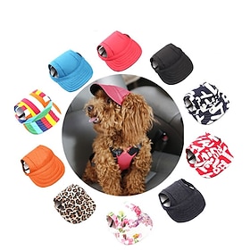 Dog Cat Pets Hats, Caps Bandanas Bandanas Hats Sport Hat Visor Cap Puppy Clothes Fashion Sports Outdoors Dog Clothing for Husky Labrador Alaskan Malamute Go