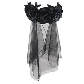 Mexican Halloween Headband Sugar Skull Cosplay Viva Mexico Adults' Women's Mardi Gras Mexico Independence Day Day of the Dead Easy Halloween Costumes Dress Up