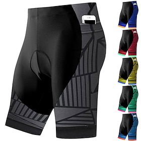 21Grams Men's Bike Shorts Cycling Shorts Bike Padded Shorts / Chamois Bottoms Mountain Bike MTB Road Bike Cycling Sports 3D Pad Cycling Bre