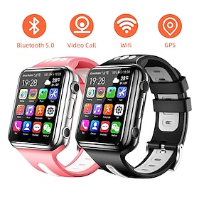 W5 Smartwatch 1.54 Zoll Smartwatch Fitnessuhr 4G Anruferinnerung AktivitätenTracker Gemeinschaft Teilen Kamera Kompatibel Mit Android IOS I