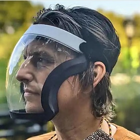 super beschermend anti-condens gelaatsscherm, unisex hd transparant volledig gelaatsscherm, herbruikbare oog-, neus-, mondbescherming