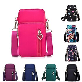 Women's Crossbody Mini Backpack with Heart Zipper  Multi-Color Casual Shoulder Bag for Everyday Use, Travel, and Outdoor Activities