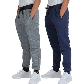 Men's Sweatpants Joggers Drawstring Solid Colored Fashion Breathable Soft Outdoor Casual Athleisure Cotton Streetwear Casual / Sporty Black White Micro-elastic