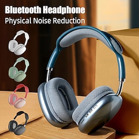 Wireless Headphones Bluetooth Physical Noise Reduction Headsets Stereo Sound Earphones For Phone PC Gaming Earpiece On Head Gift