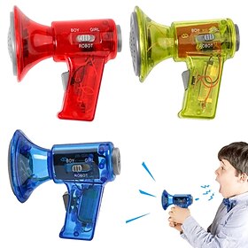 Funny Multi Voice Changer Amplifier 3 Different Voices Fun Toy Speaker Kids Gift Educational Children Kids Toys Birthday Gifts