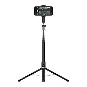 Phone Tripod Portable Adjustable Retractable Phone Holder for Outdoor Bed Selfies / Vlogging / Live Streaming Compatible with Tablet All Mobile Phone Phone Acc
