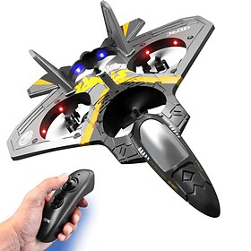 RC Remote Control Airplane 2.4G 6CH Remote Control V17 Fighter Hobby Plane Glider Airplane EPP Foam Toys RC drone Kids Gift