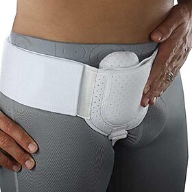 1 pc Inguinal Groin Hernia Belt for Men and Women with Removable Compression Pad and Adjustable Waist Strap Hernia Support Truss for Inguinal Incisional Hernia