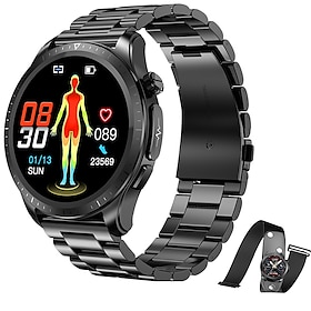 Schmerzlose Nicht-invasive Blutzucker Smartwatch Männer Laserbehandlung Gesundheit Blutdruck Sport Smartwatch Frauen Glukometer Uhr