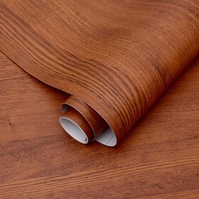 3M Plastic Roll Beige Self-Adhesive Wallpaper With Sticky Back Texture Wallpaper Contact Paper Waterproof Upgrade Vinyl Film Furniture Stickers For Wall Kitche
