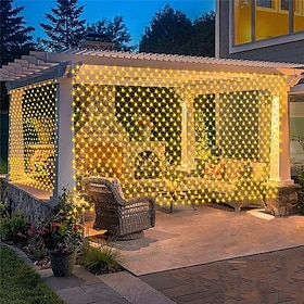 Colorful LED Net Mesh Fairy String Lights for Holiday Decoration