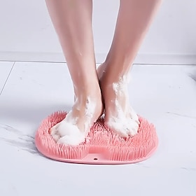 Hands-Free Silicone Shower Scrubber