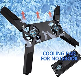 Computer Cooling Pad,Portable Notebook Radiator Foldable Fan Cooling Pad For Notebook Computer Laptop